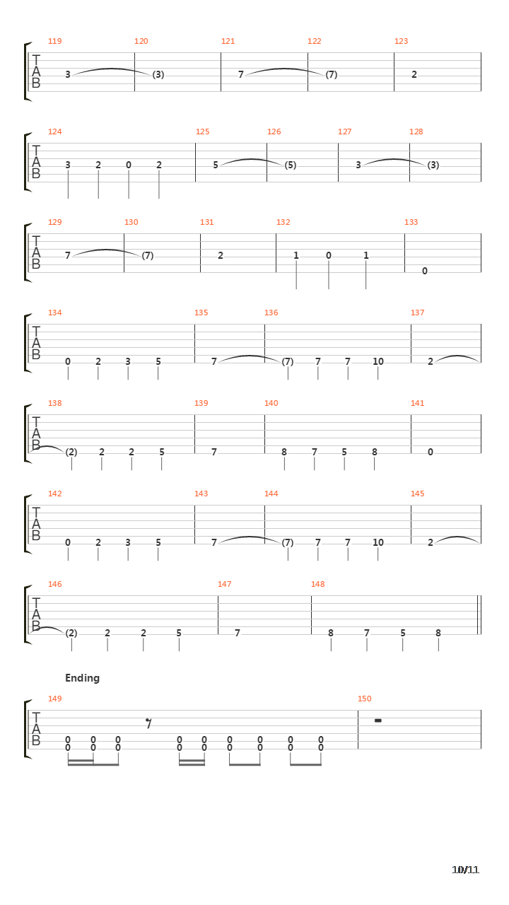 Burn吉他谱