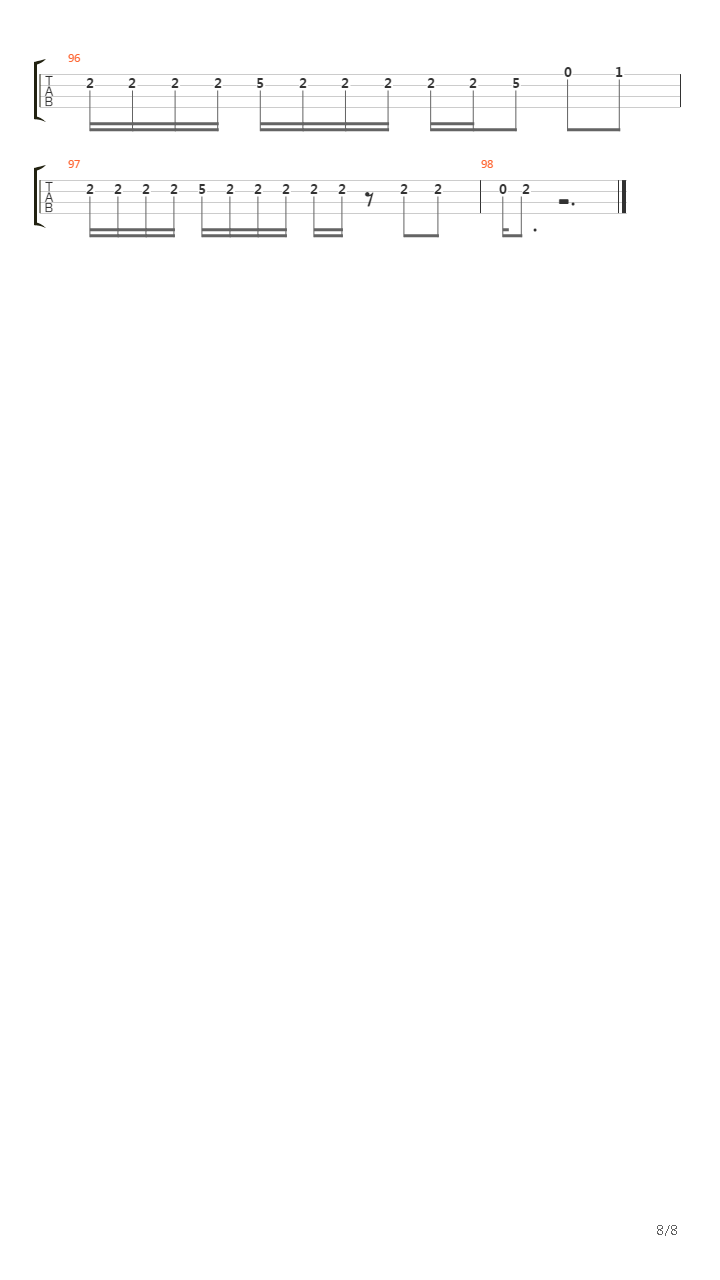 Mb吉他谱