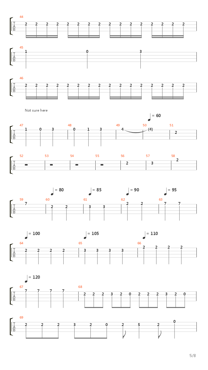 Mb吉他谱