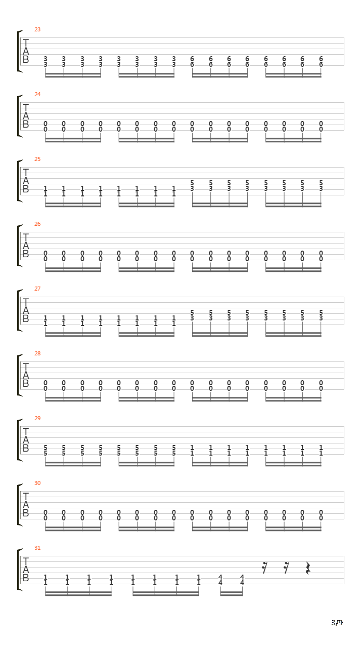 Path吉他谱