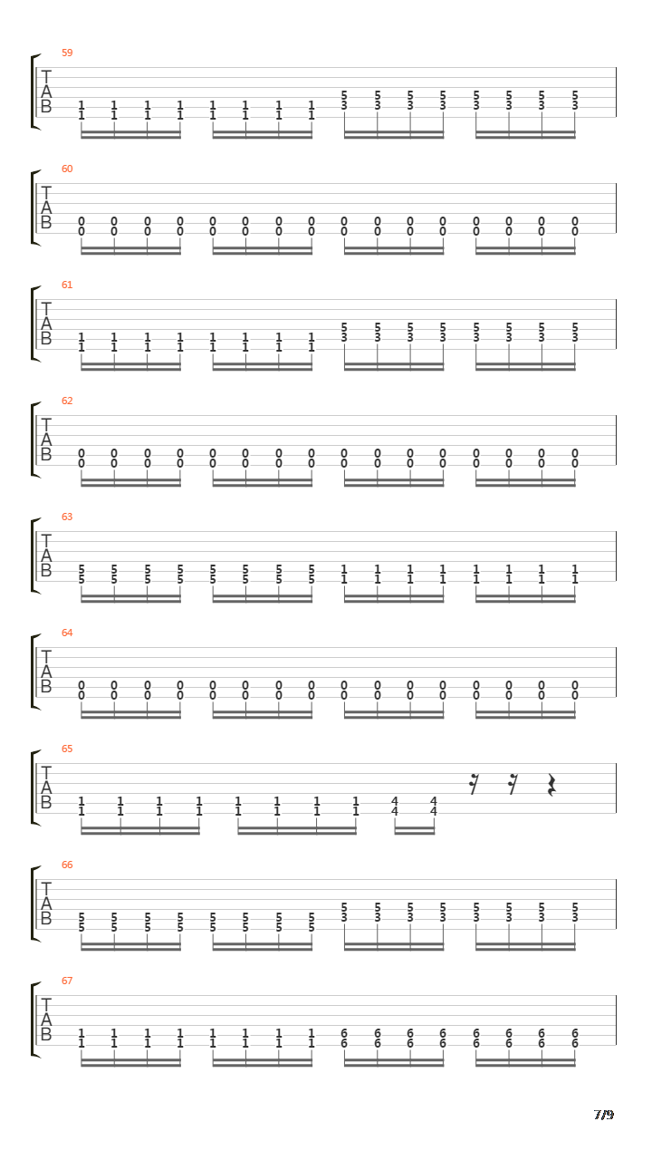 Path吉他谱