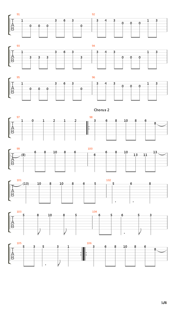 Prologue吉他谱