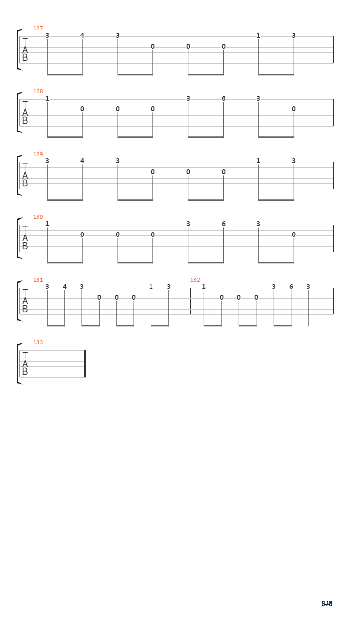 Prologue吉他谱