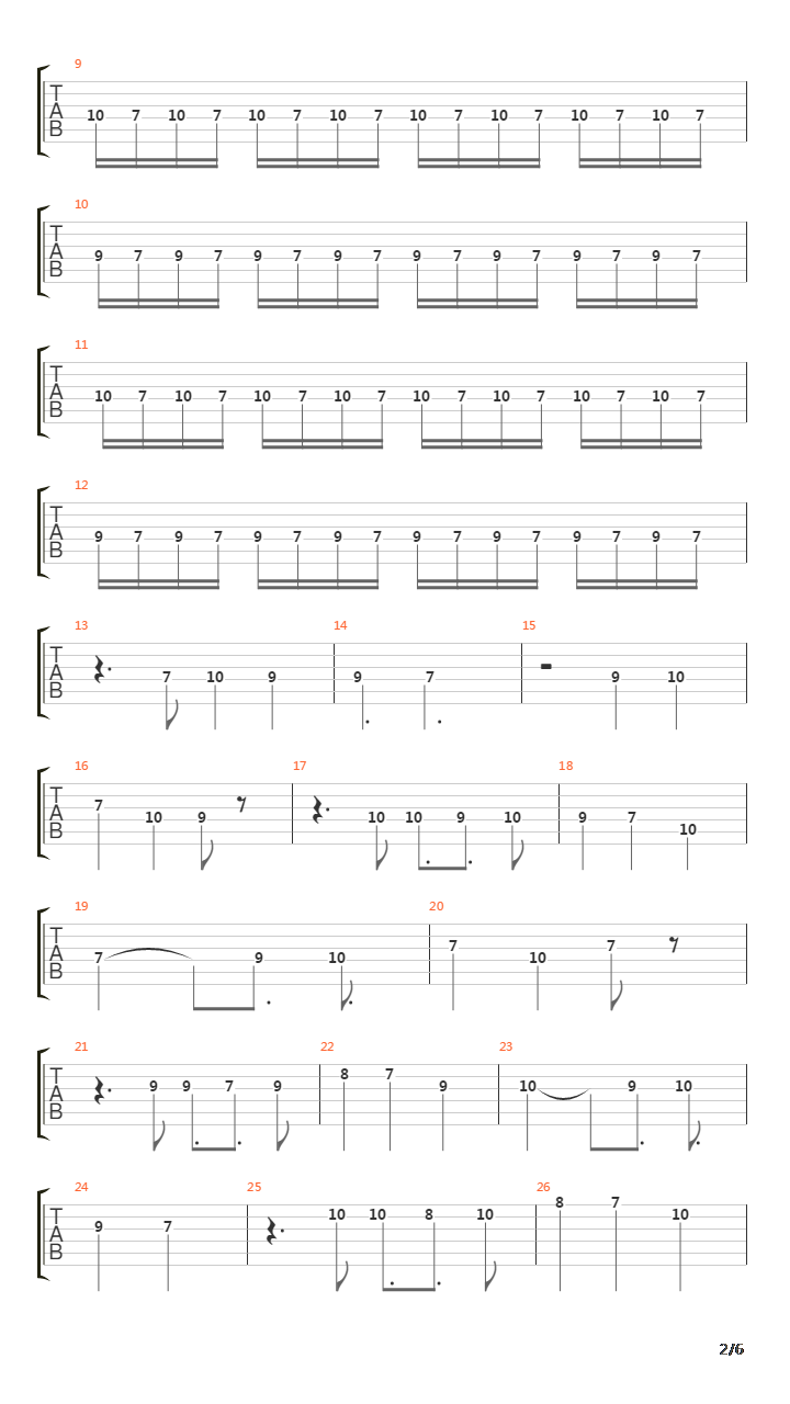 Quutamo吉他谱