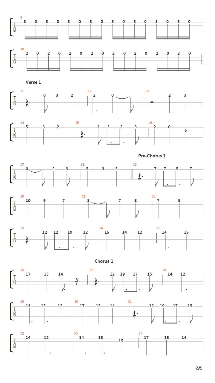 Quutamo吉他谱