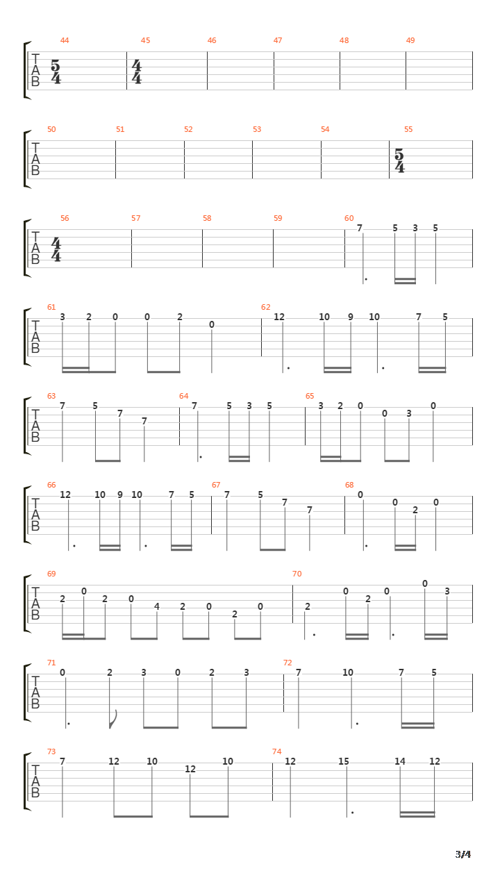 Sovay吉他谱