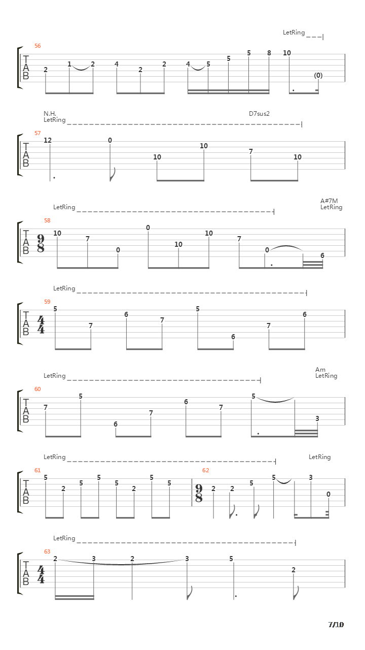 Desert Song吉他谱