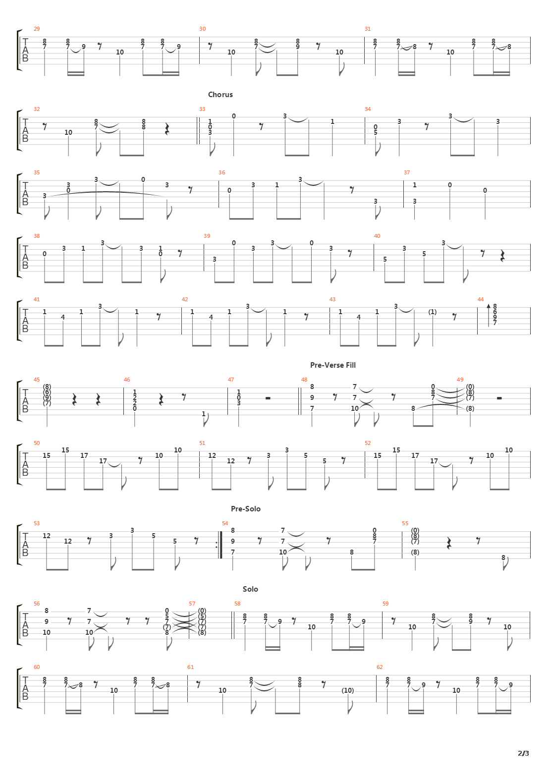 Forty Mile Town吉他谱