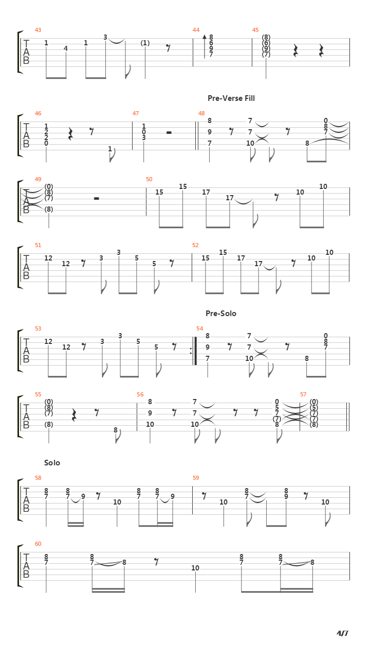 Forty Mile Town吉他谱