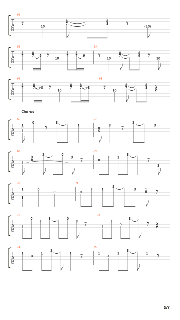 Forty Mile Town吉他谱