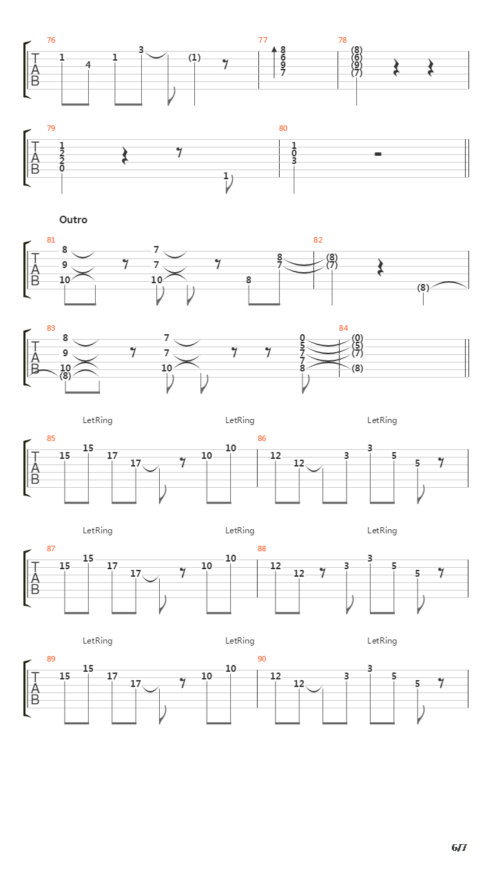 Forty Mile Town吉他谱