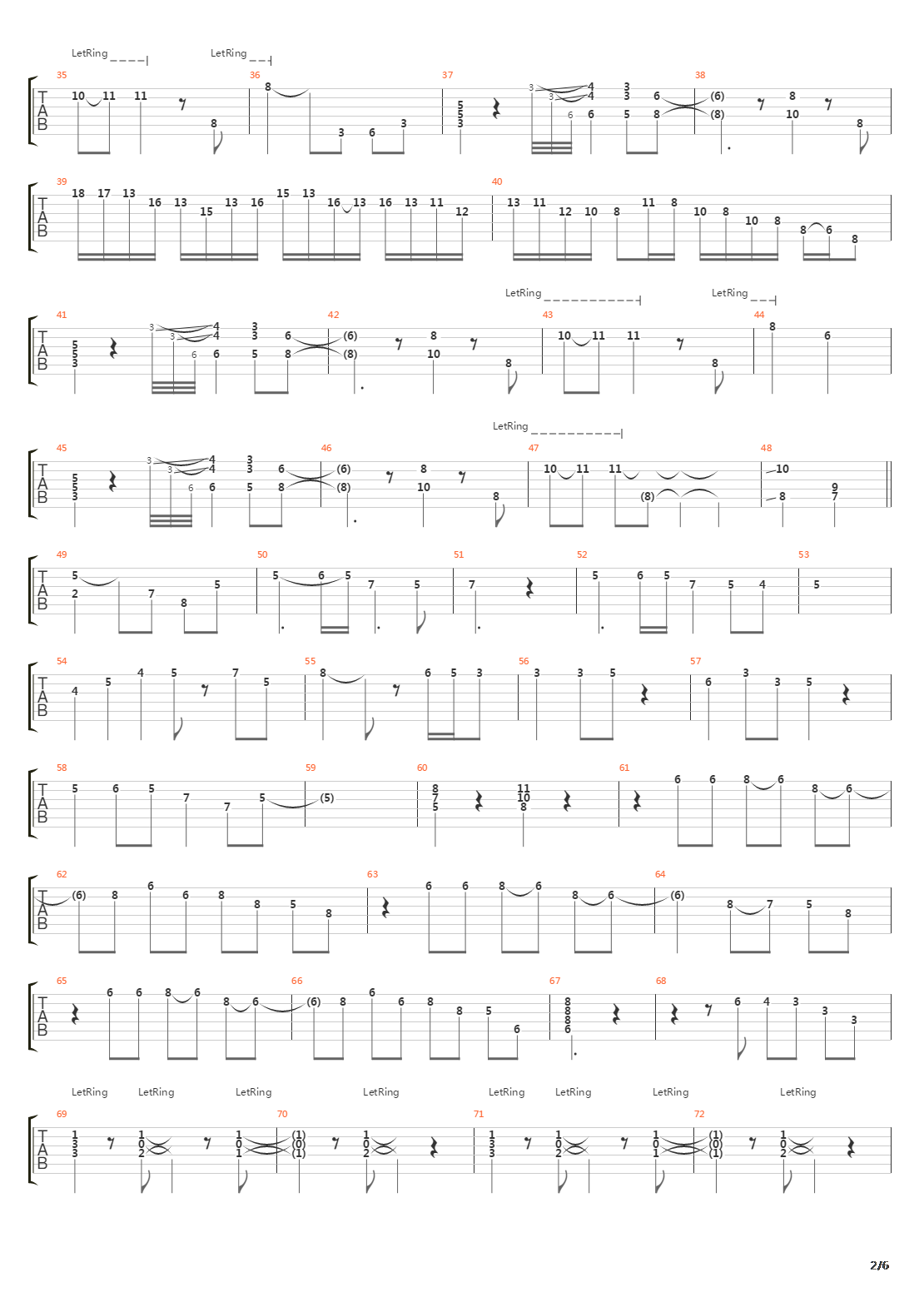 Pavilion吉他谱