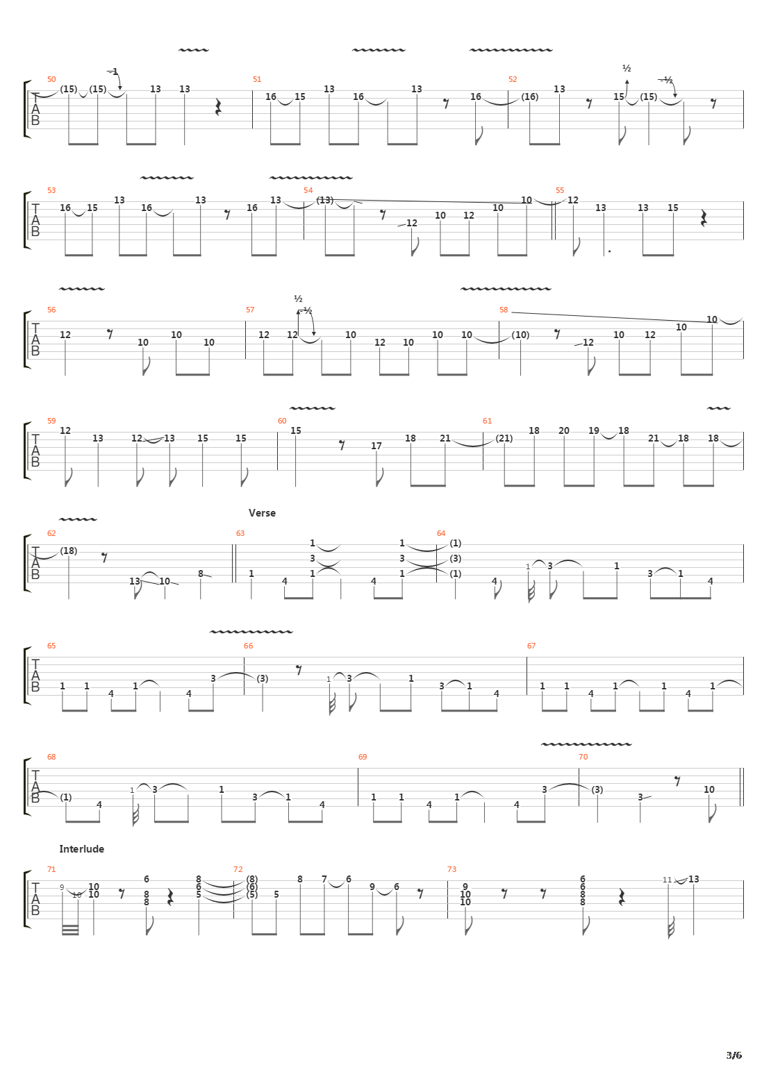 Zap吉他谱