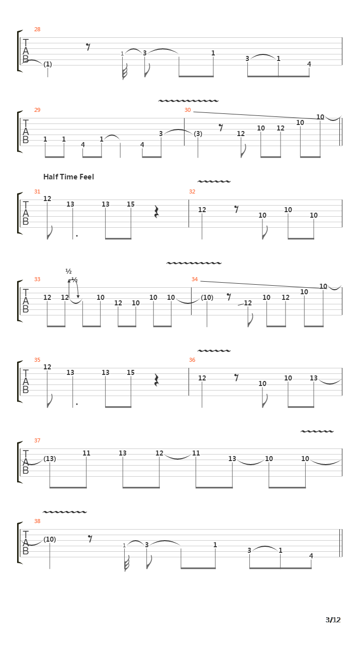 Zap吉他谱