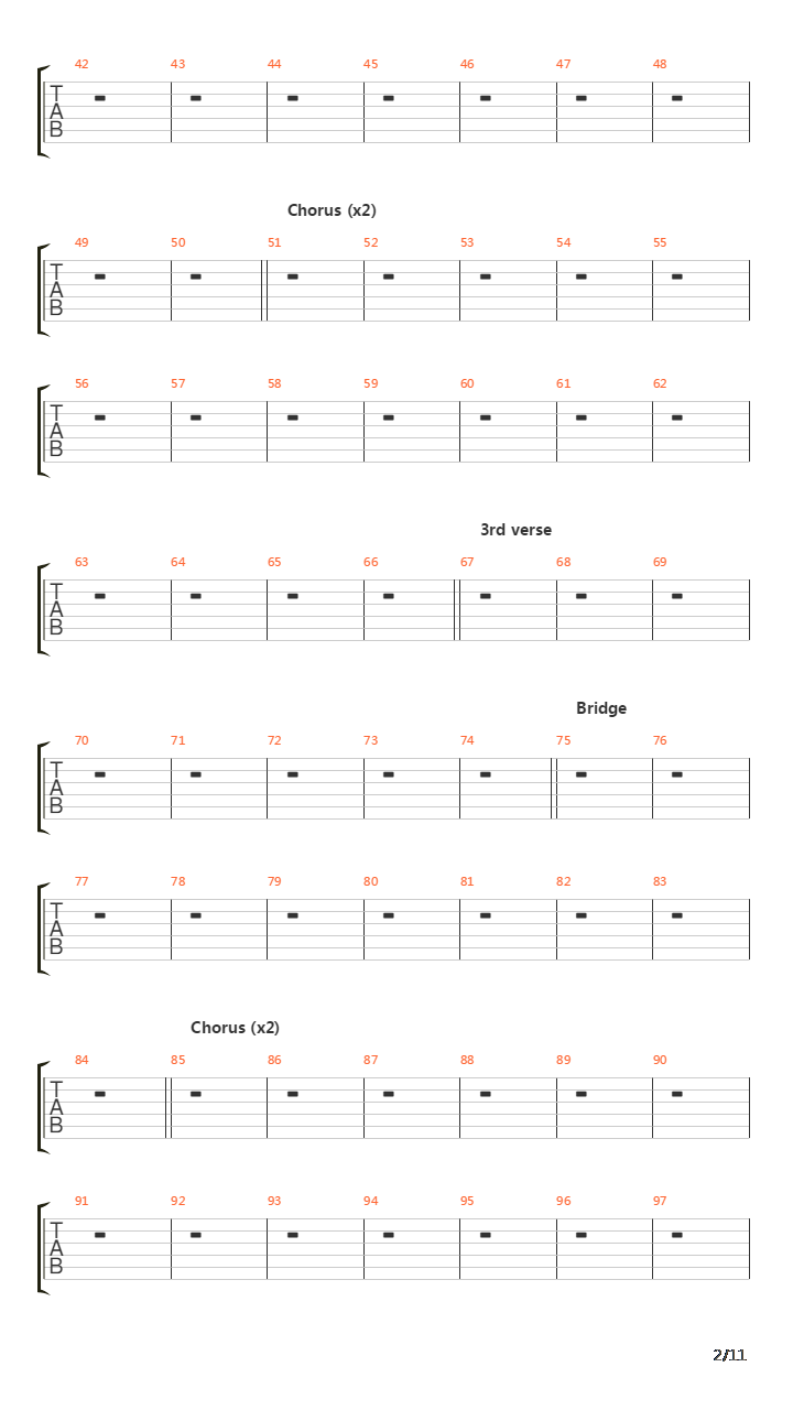 The Gates Of The Seven Seals吉他谱