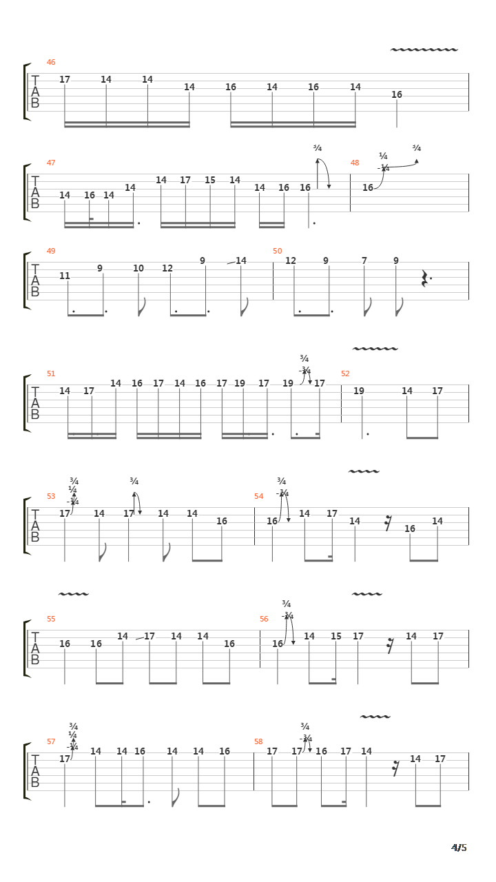 入阵曲（怪兽改编演奏版）吉他谱