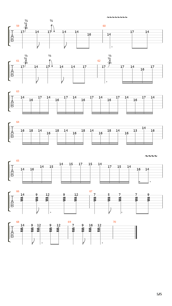 入阵曲（怪兽改编演奏版）吉他谱