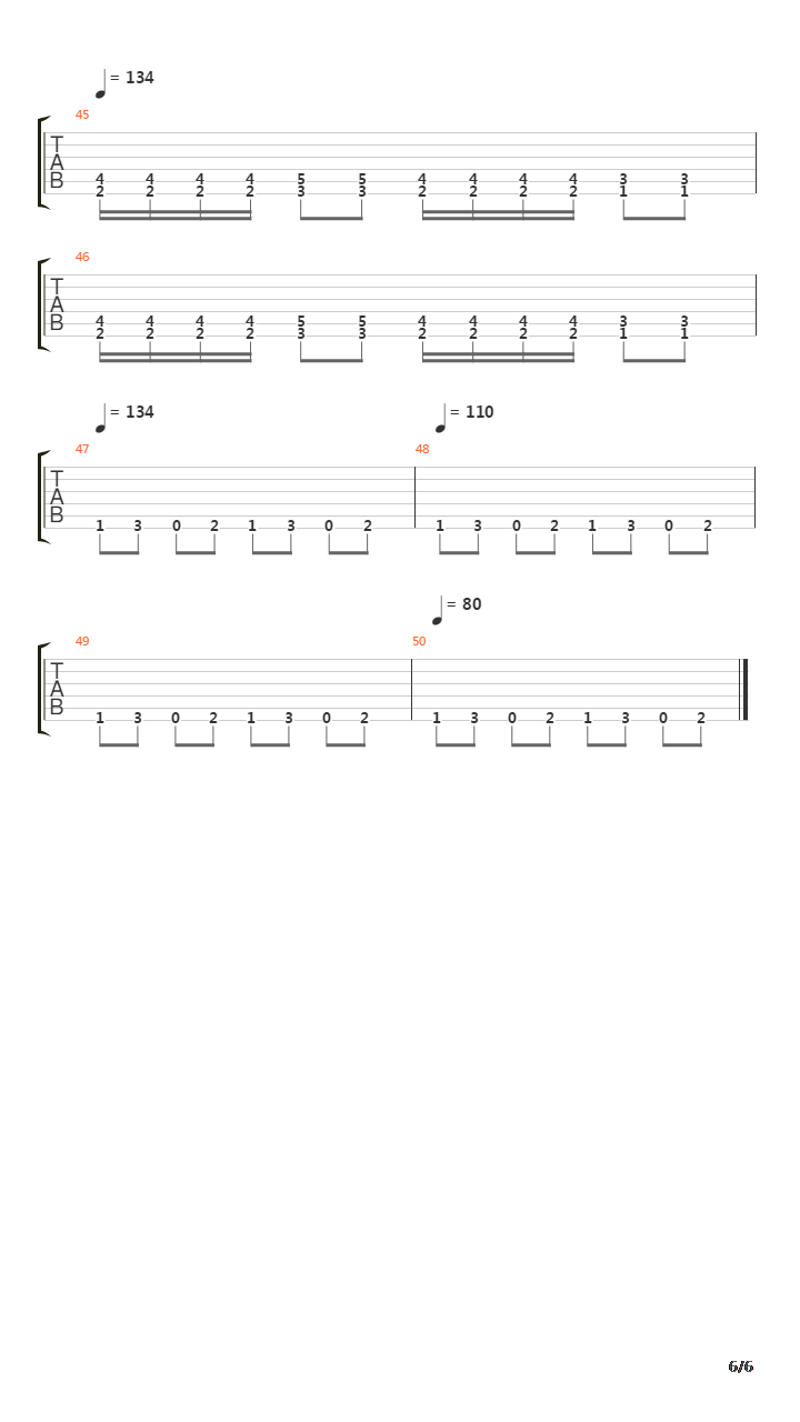 Equimanthorn吉他谱