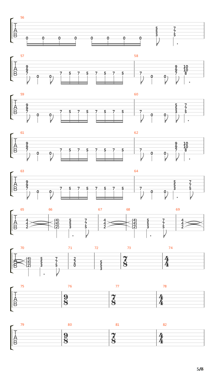 Hades吉他谱