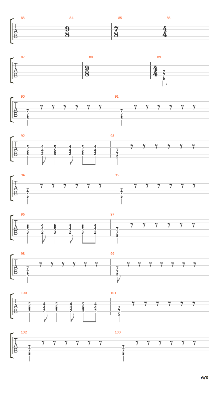 Hades吉他谱