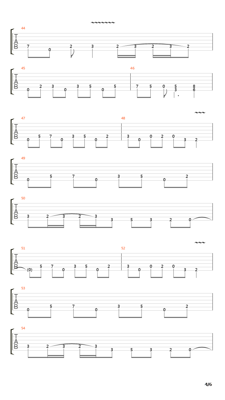 Necromansy吉他谱