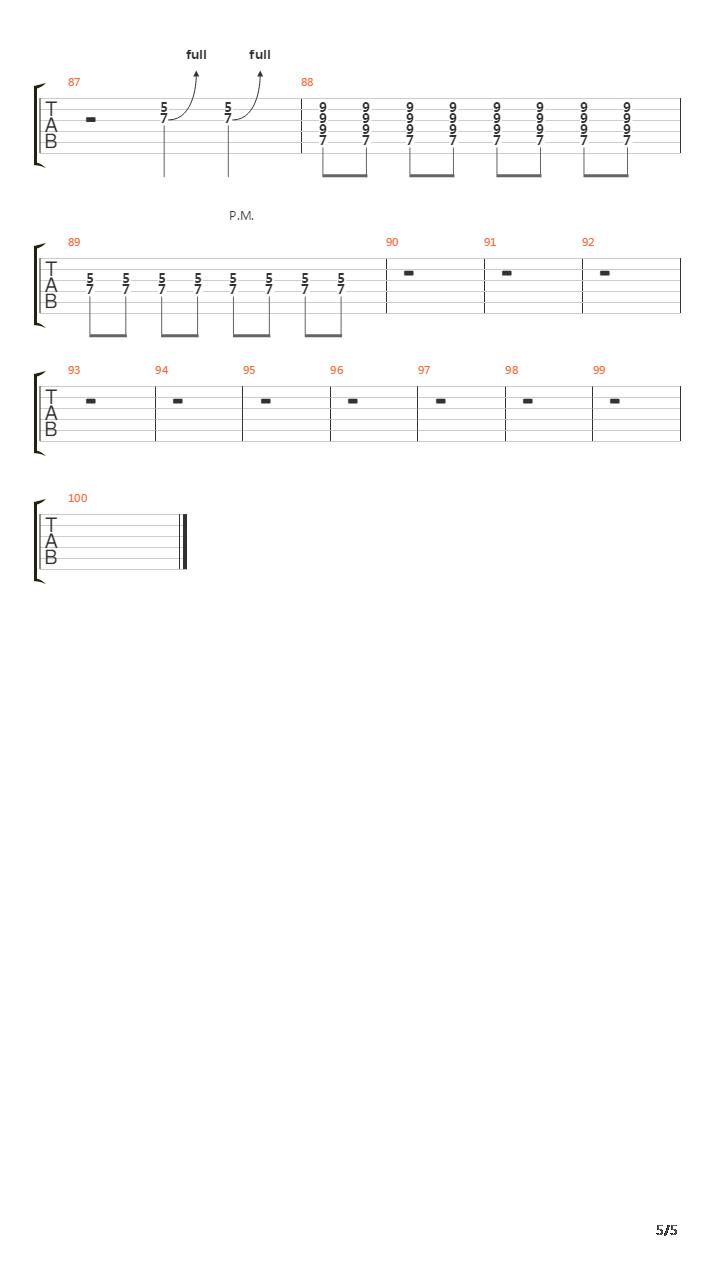 Charmless Man吉他谱