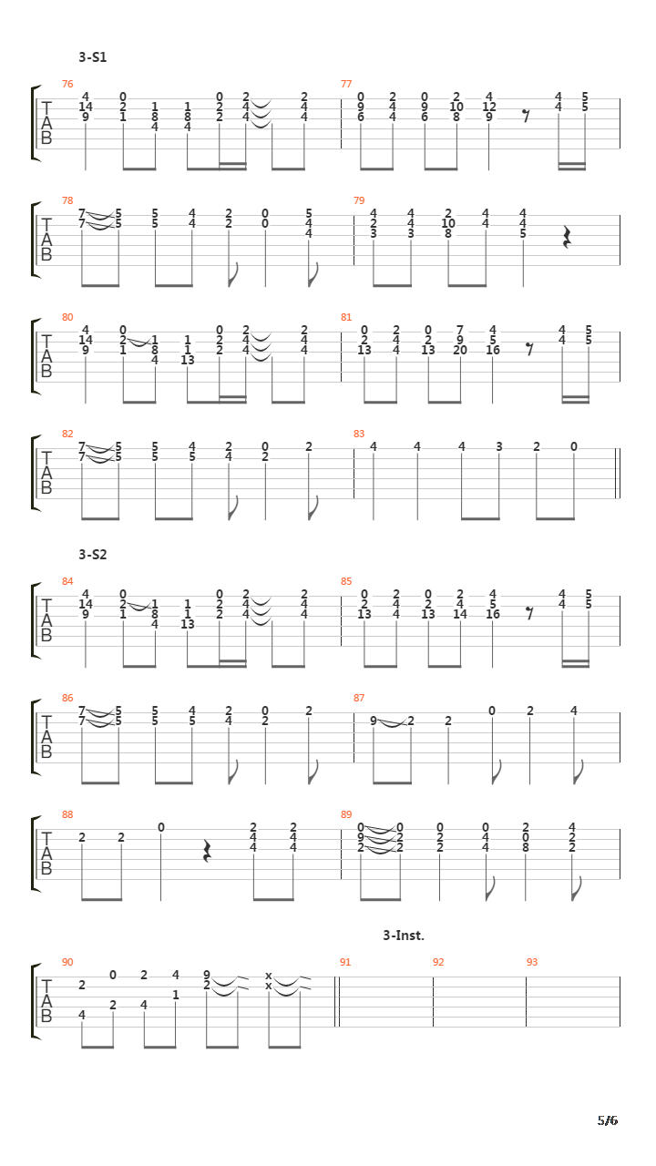 Ultra Soul吉他谱