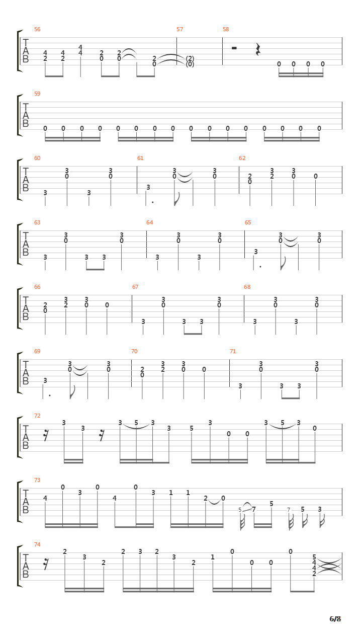 Song For Love吉他谱