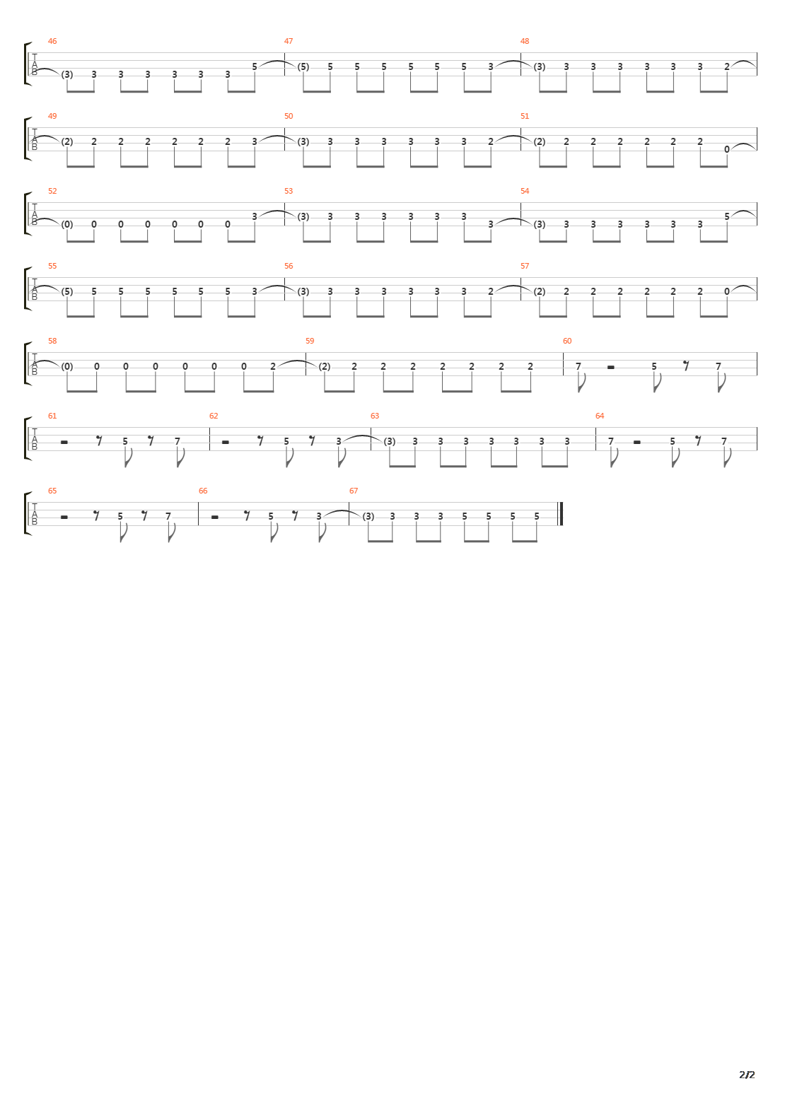 学园默示录 OP - High School Of The Dead吉他谱