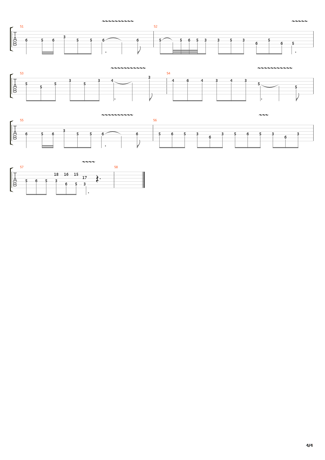 Aphasia吉他谱