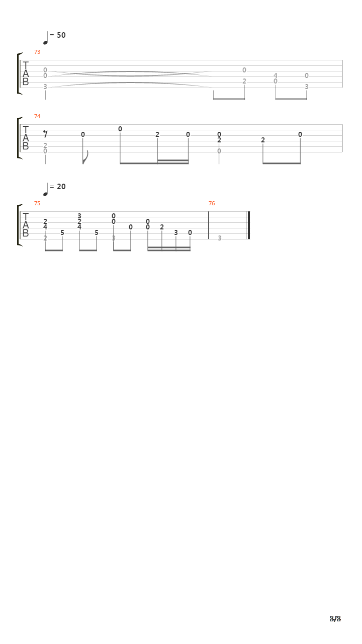 Carrie吉他谱