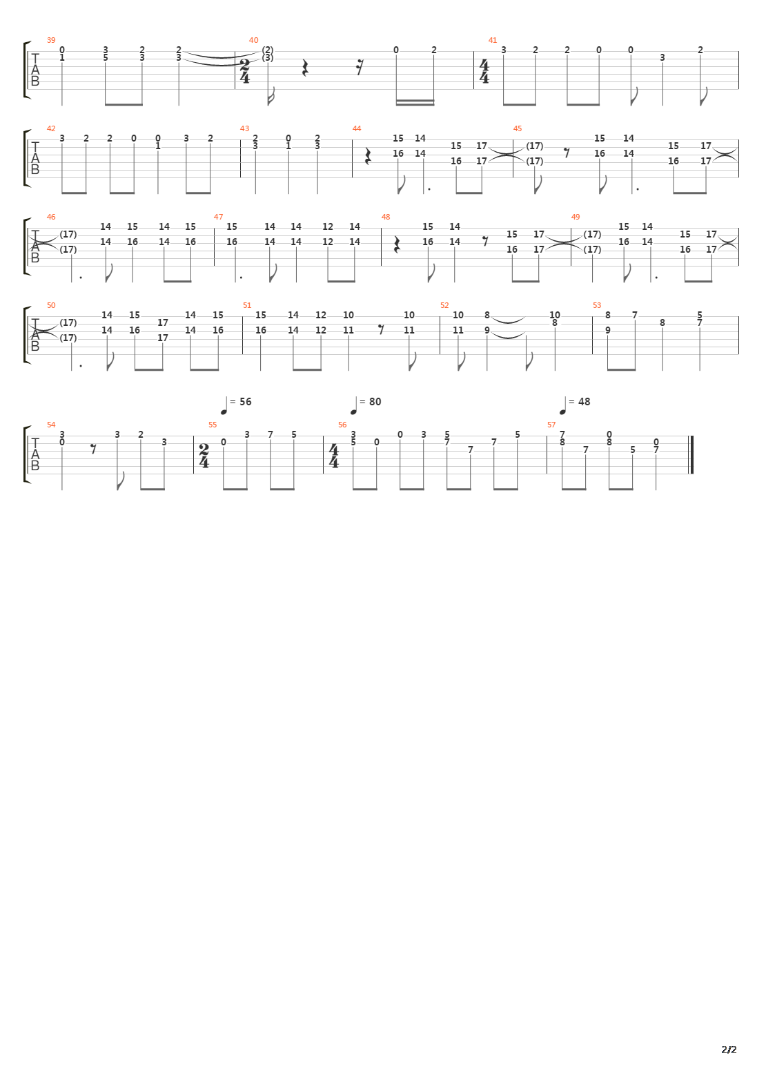 Carrie吉他谱