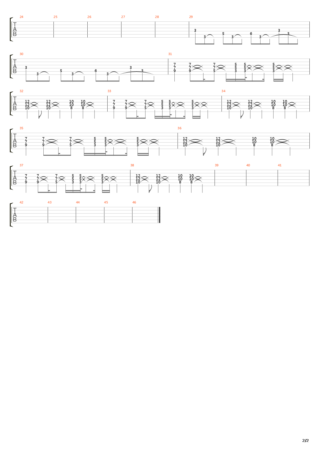 Reason吉他谱