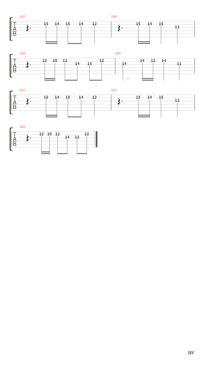 The Final Countdown吉他谱