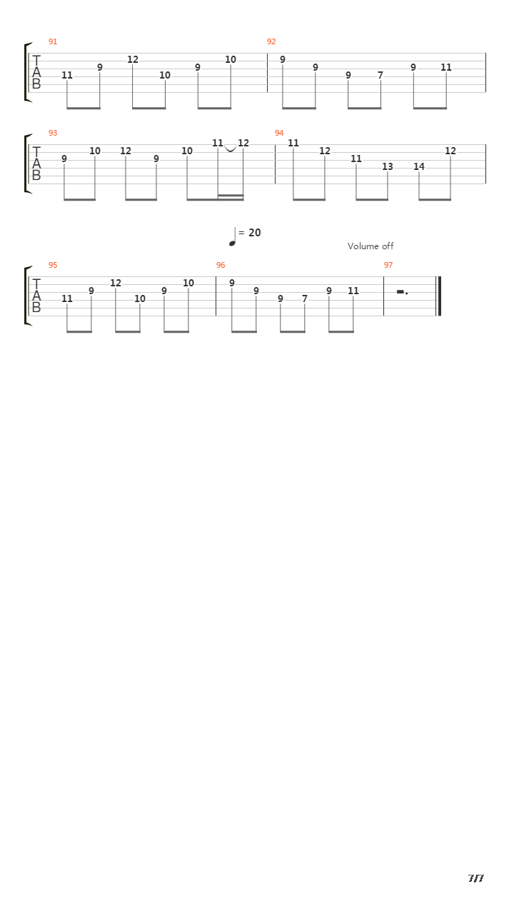 Melodia吉他谱