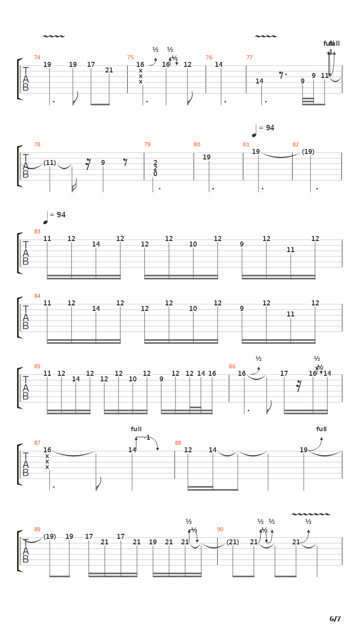 Melodia吉他谱