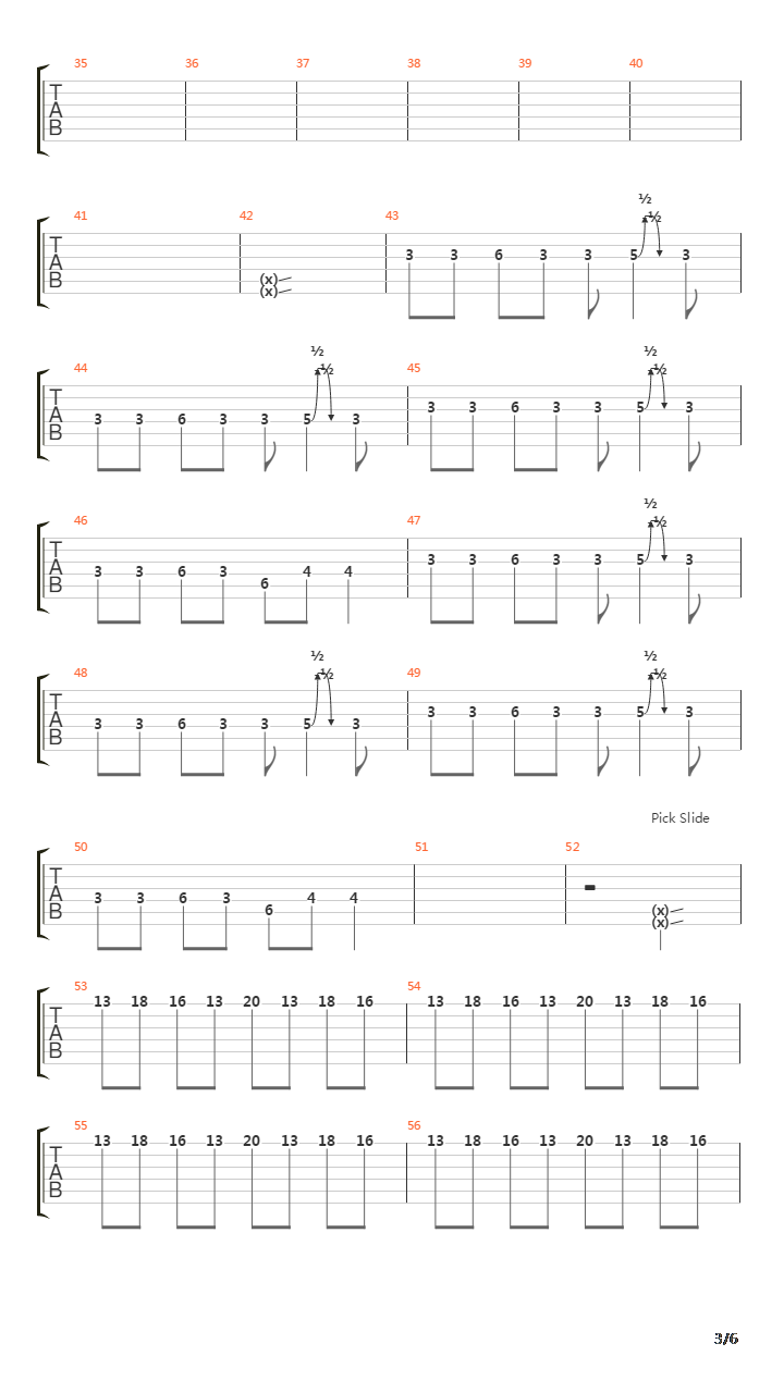 As I Die吉他谱