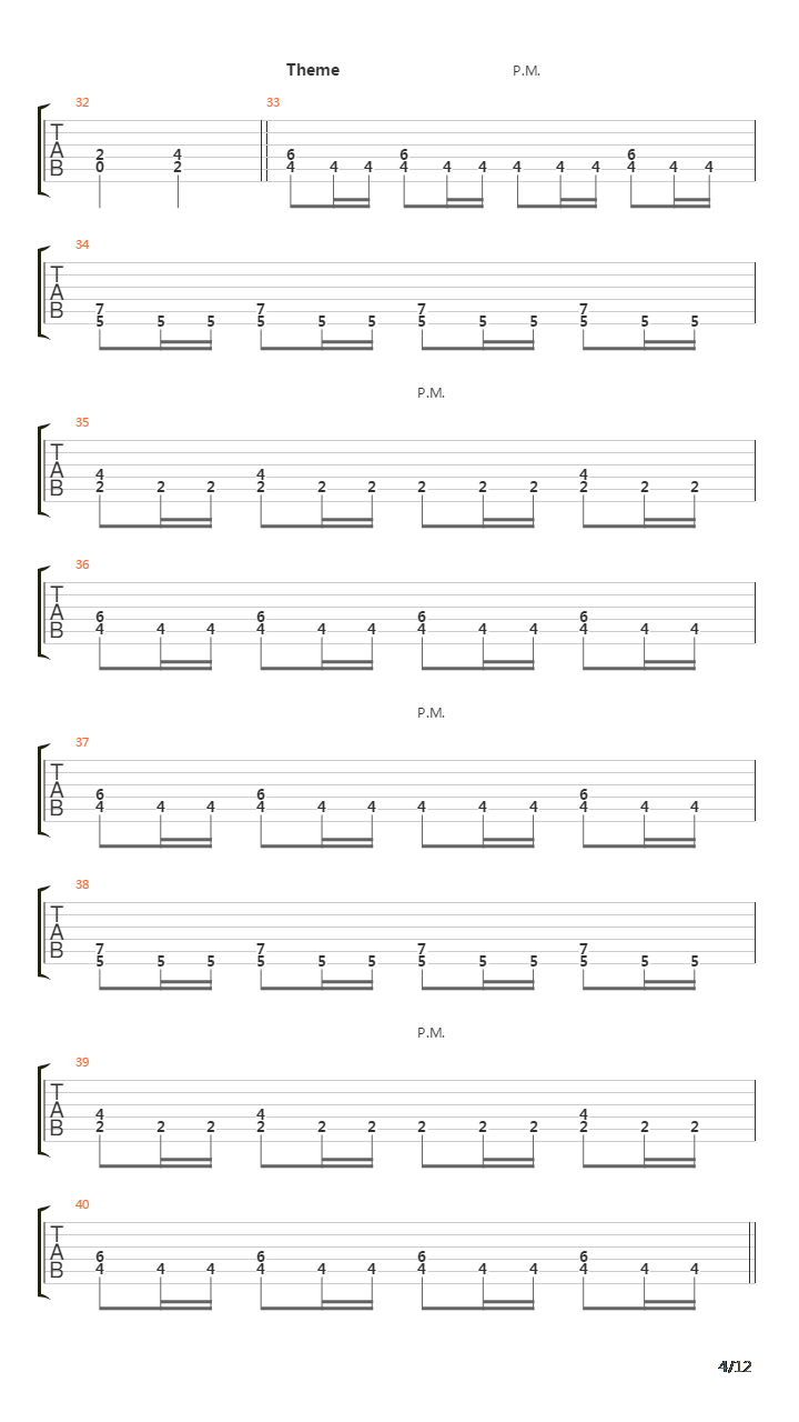 Der Sturm吉他谱