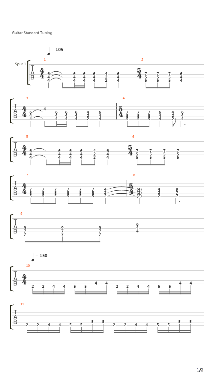 Wurzelbert吉他谱