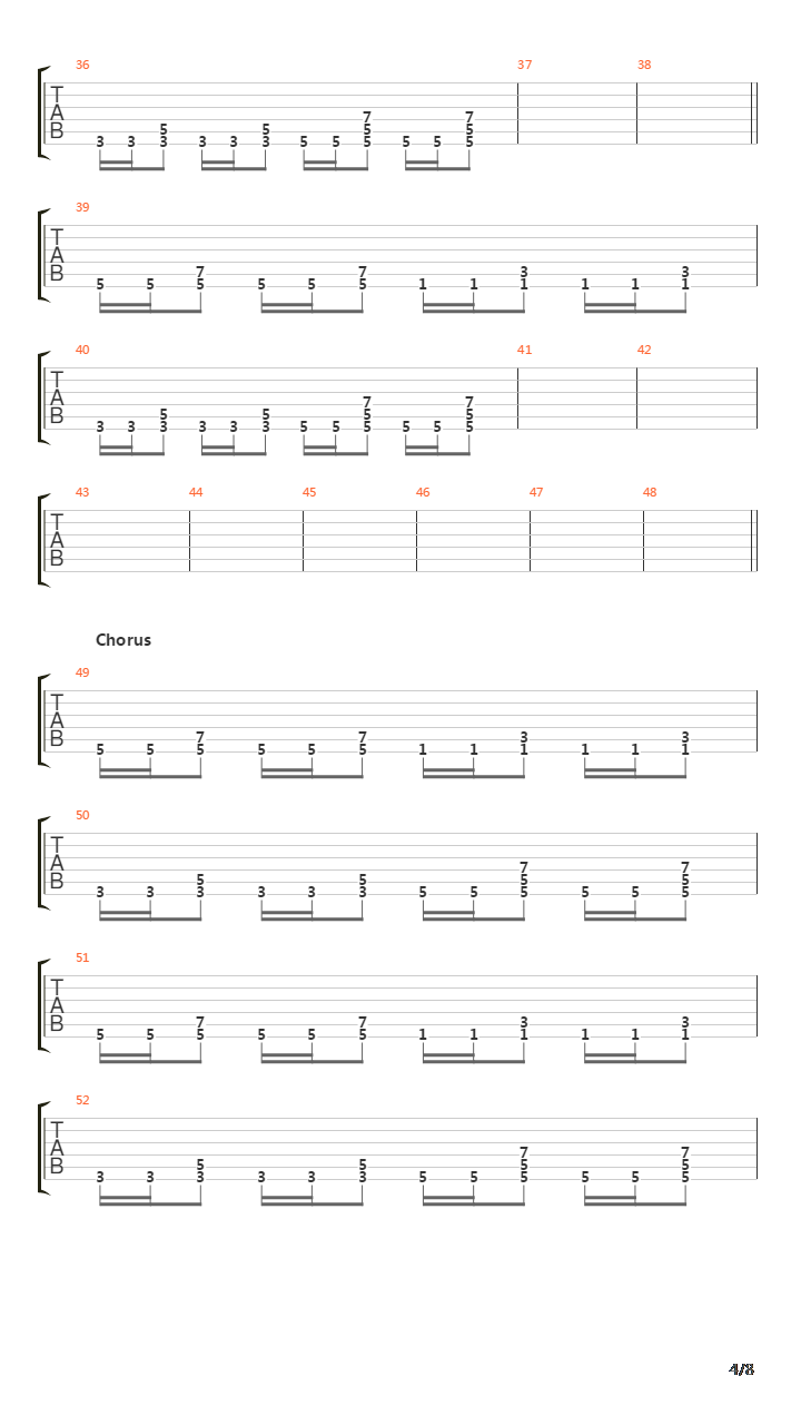 Met吉他谱