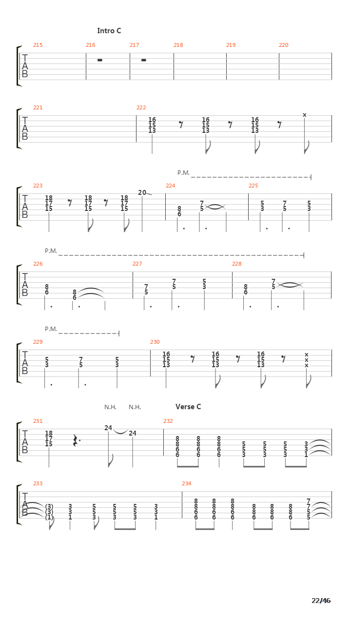 Mana吉他谱