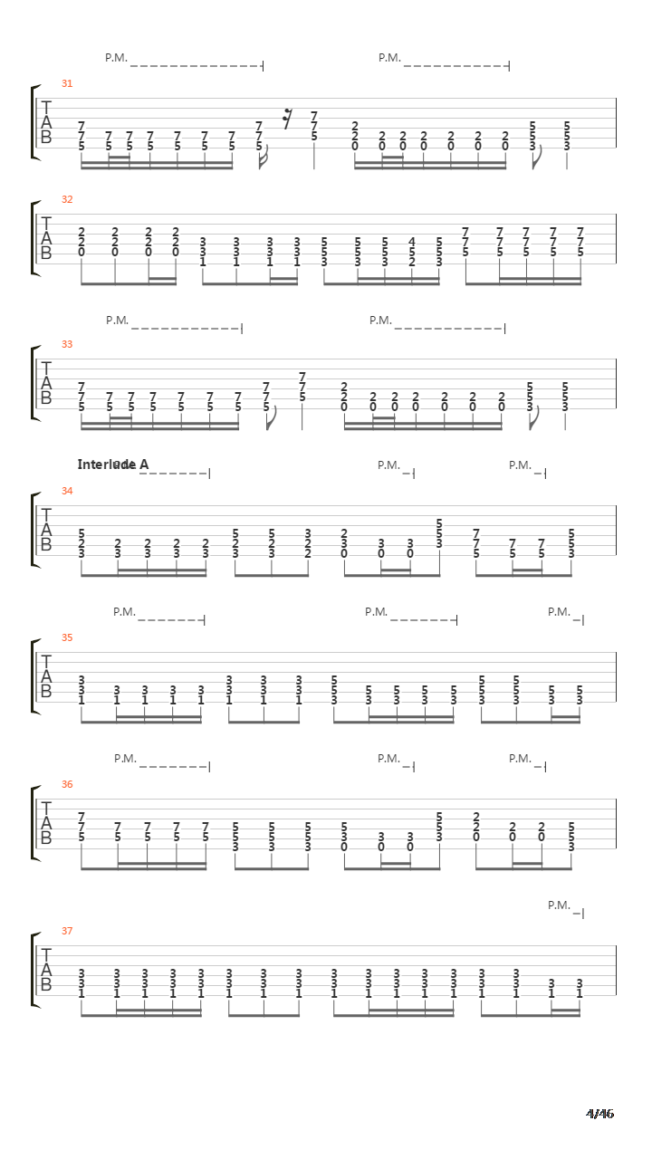 Mana吉他谱