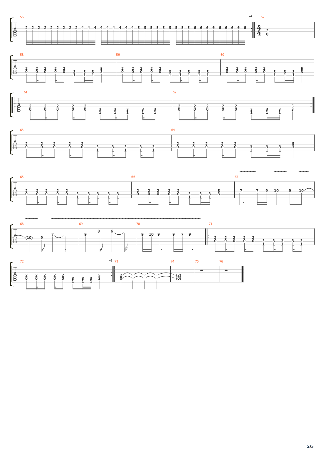 Balfor吉他谱