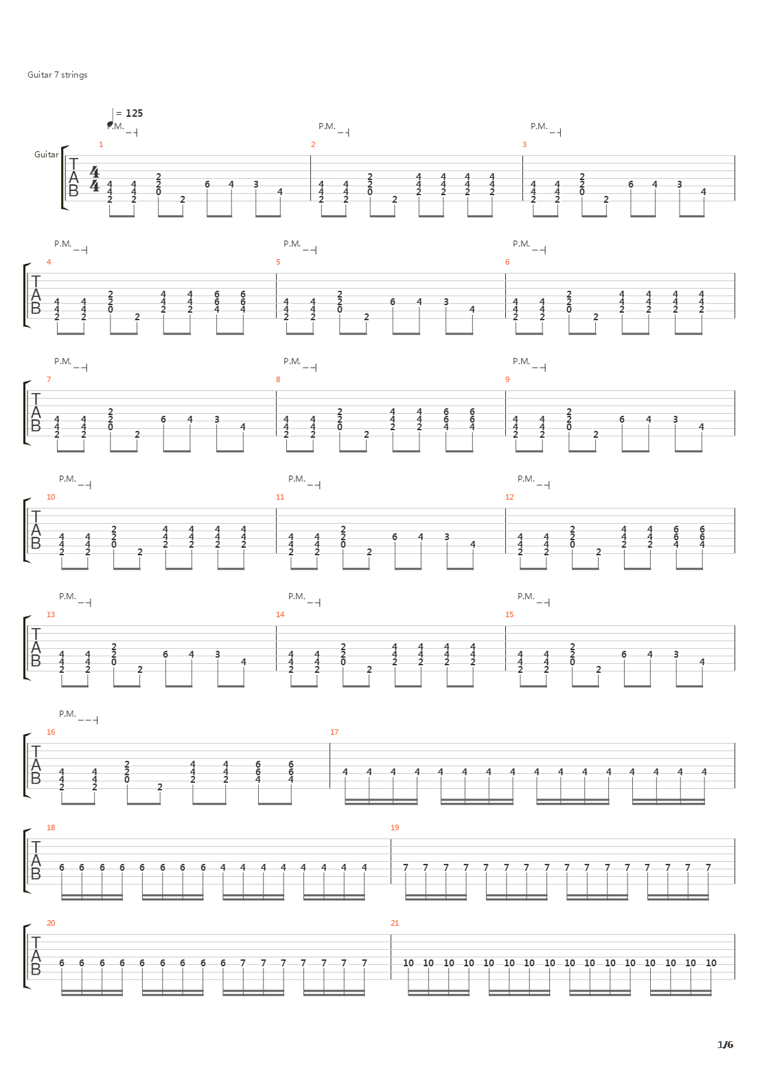 Path To Vanir吉他谱