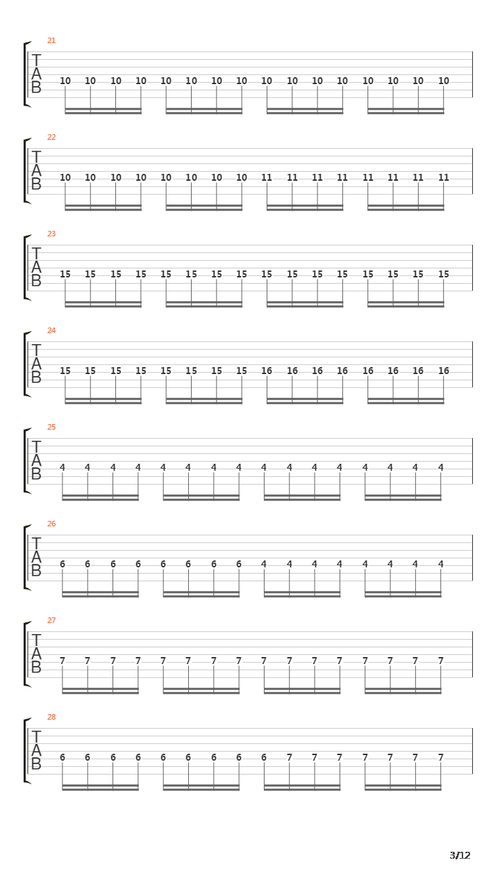 Path To Vanir吉他谱