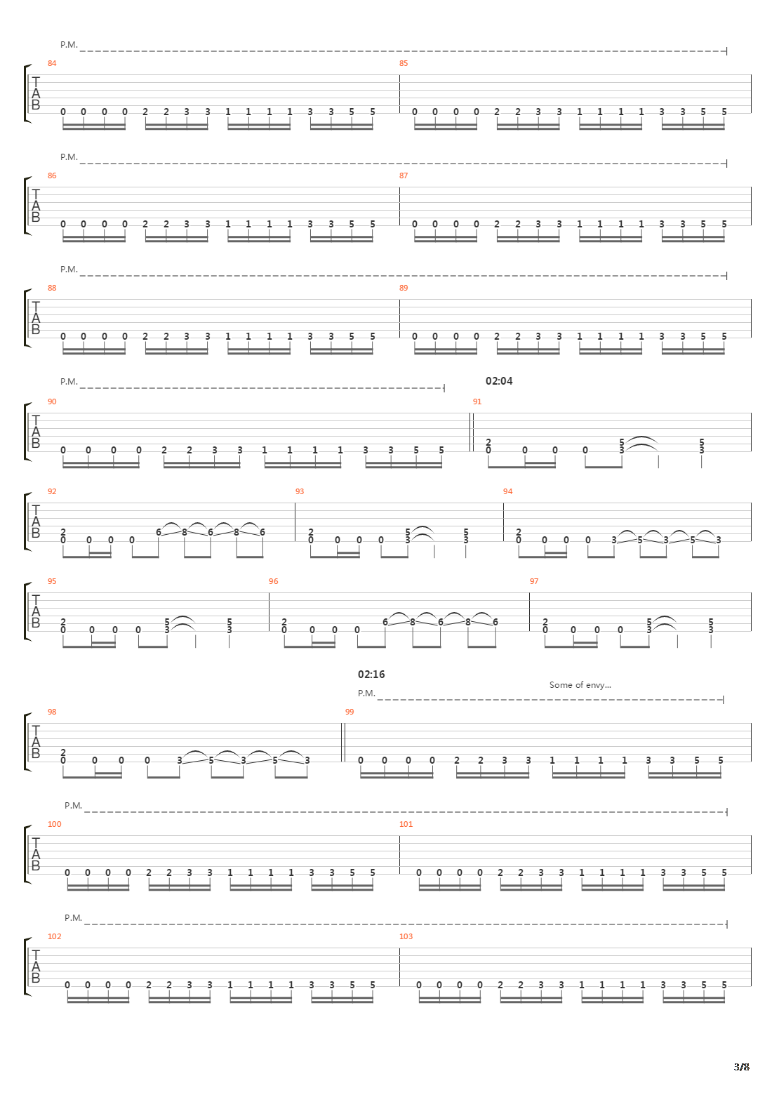 An Elegy Of Icaros吉他谱