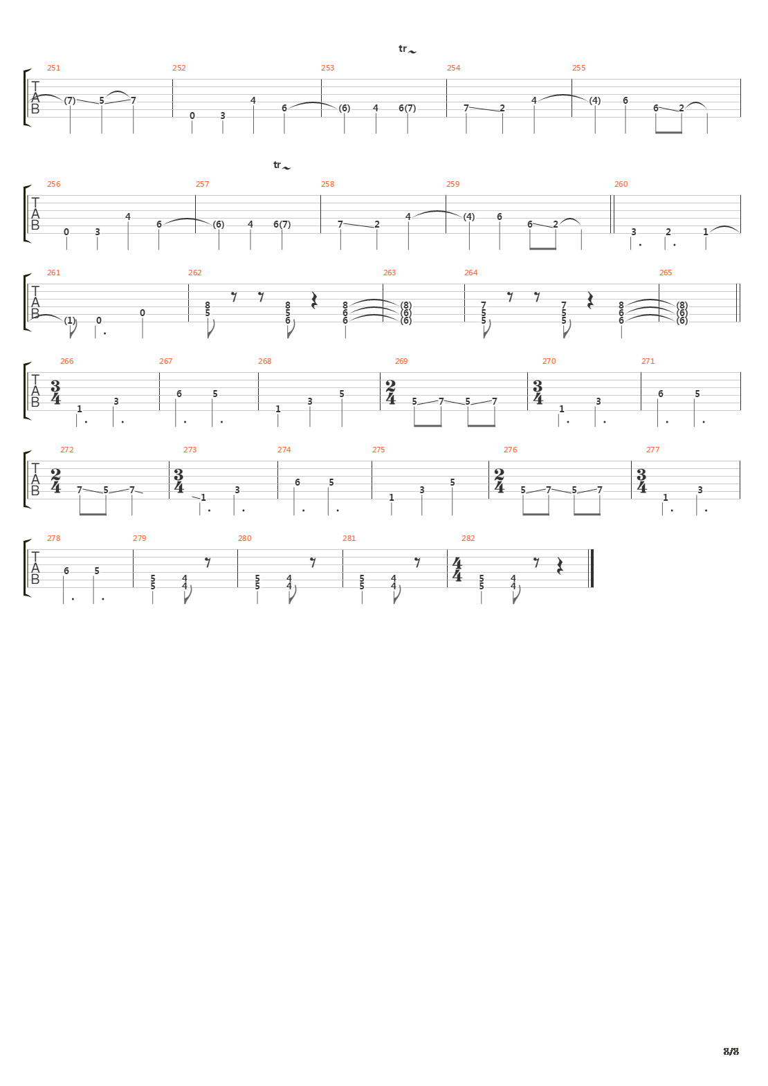 An Elegy Of Icaros吉他谱