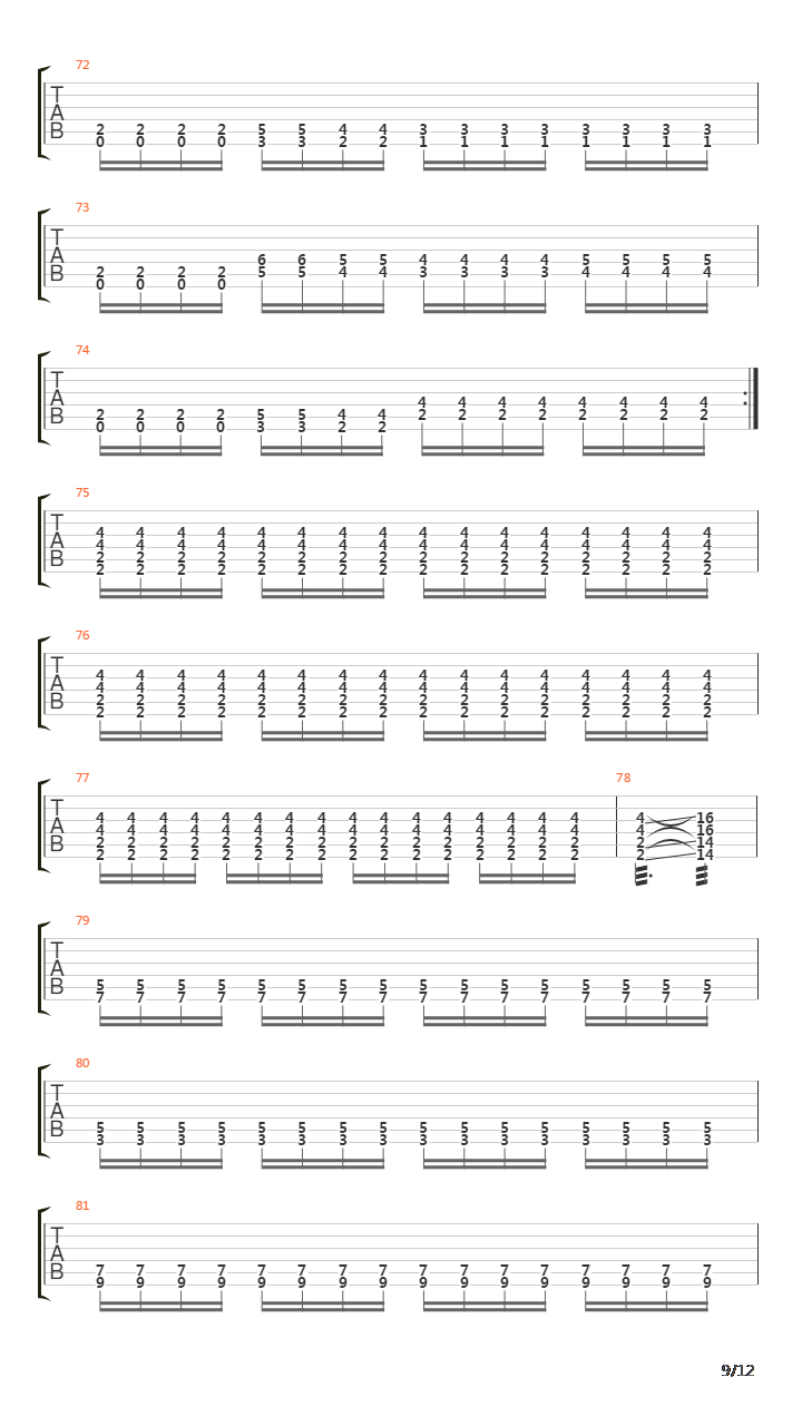 Cosmic Keys To My Creation And Times吉他谱