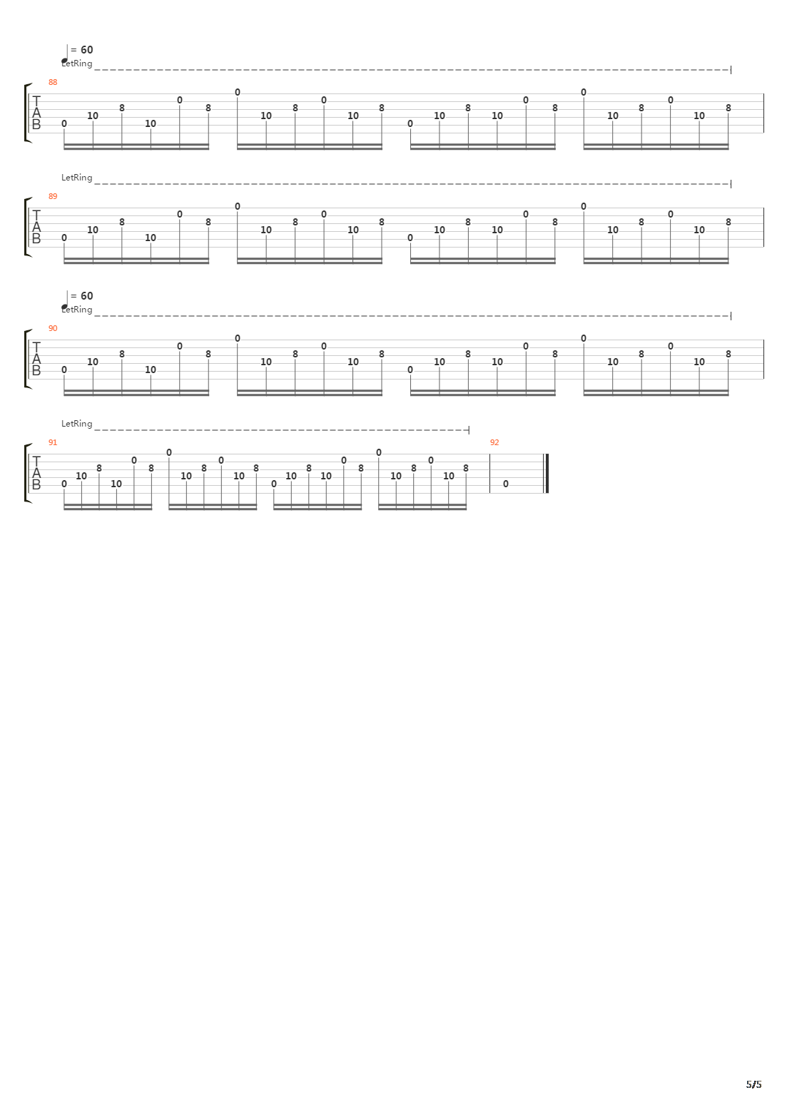 Of Blindness And Subsequent Seers吉他谱