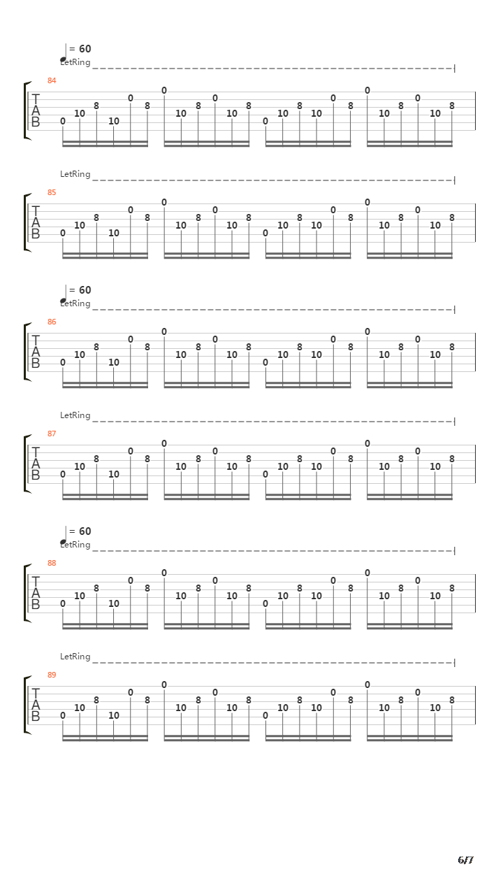 Of Blindness And Subsequent Seers吉他谱